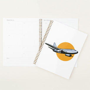 Retro Avion Vintage Jet Voyage Design