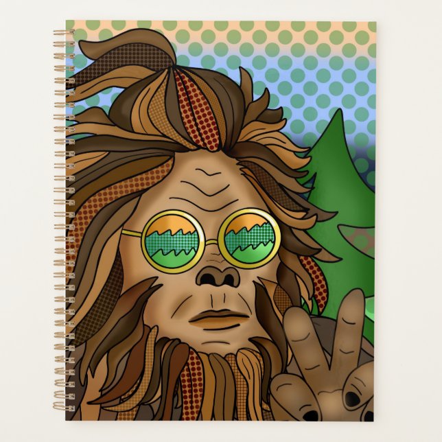 Retro Bigfoot | Pop Art Sasquatch (Devant)