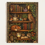 Retro book lover woodland animals<br><div class="desc">A cozy retro-inspired design featuring a charming bookshelf filled with vintage books, delicate botanical accents, cute woodland animals and a comforting cup of tea or coffee.</div>