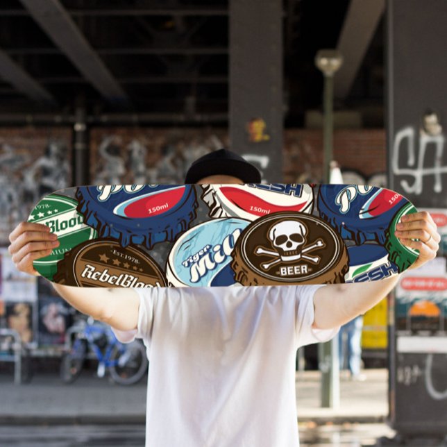 Retro Bottle Casquette Skateboard | Retro Skateboa (Créateur téléchargé)
