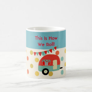 Retro Camper Love Mug - Voici comment nous roulons
