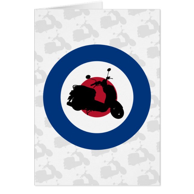 Rétro carte de scooter (Devant)