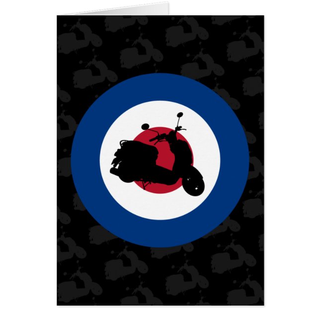 Rétro carte de scooter (Devant)