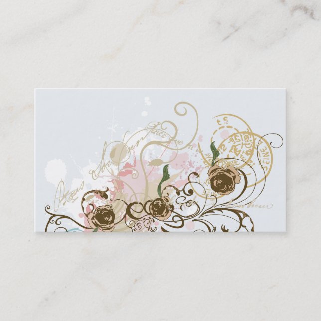 Rétro carte de visite (Devant)