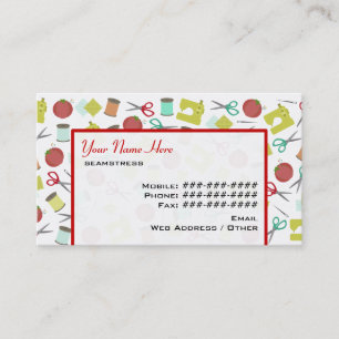 Rétro carte de visite orienté de couture