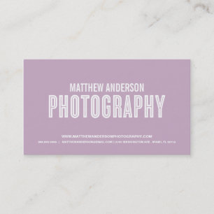 RETRO   CARTE DE VISITE PHOTOGRAPHIQUE
