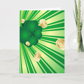 Rétro carte du jour de St Patrick
