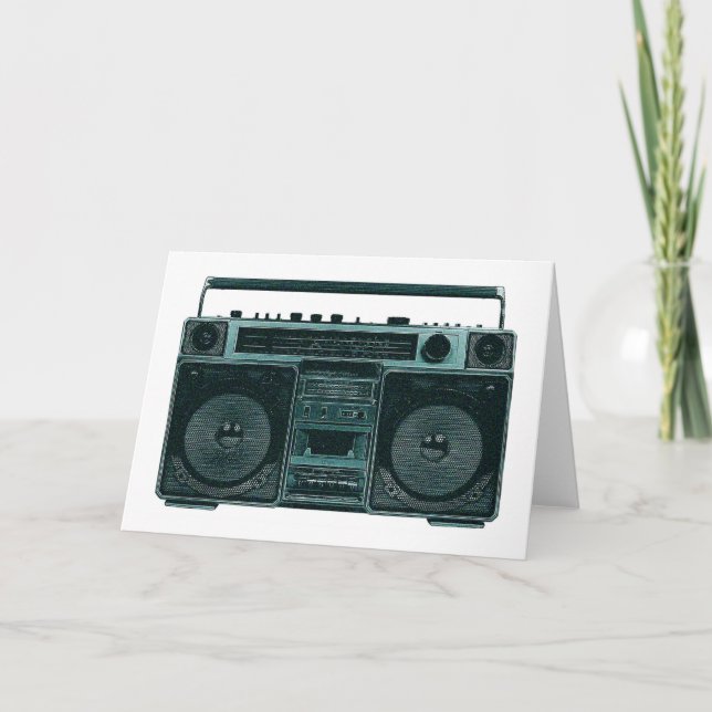 rétro carte stéréo (Devant)