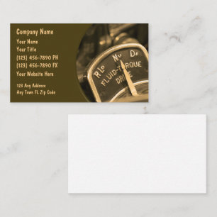 Rétro Cartes de visite automobiles