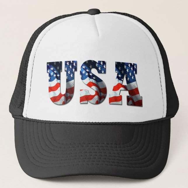 RÉTRO CASQUETTE AMÉRICAIN de CAMIONNEUR - (Devant)