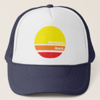 Rétro casquette de camionneur de Huntington Beach