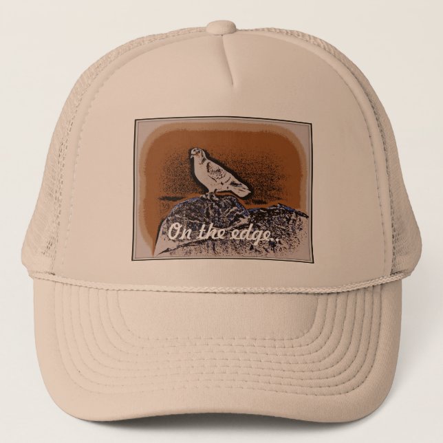 Rétro casquette de camionneur de pigeon (Devant)