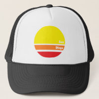 Rétro casquette de camionneur de San Diego