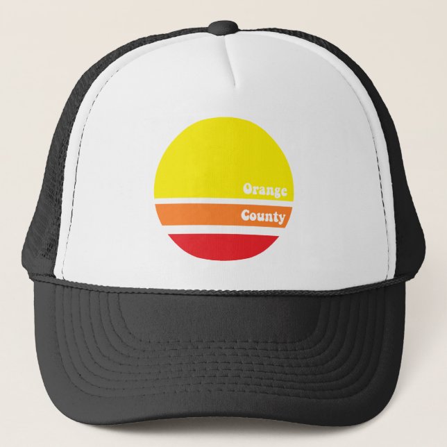 Rétro casquette de Comté d'Orange (Devant)