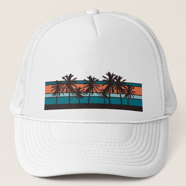 Rétro casquette de plage (Devant)