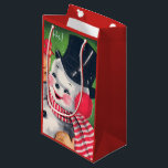 Retro Christmas snowman Sac de fête<br><div class="desc">conception par www.etsy.com/Shop/VanityFlairDesign</div>