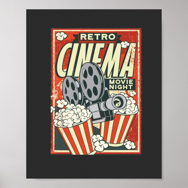 RETRO CINEMA POSTER (Devant)