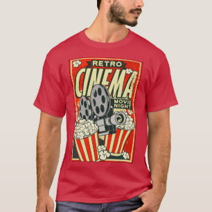 Retro CINEMA : T-shirt de la nuit du film