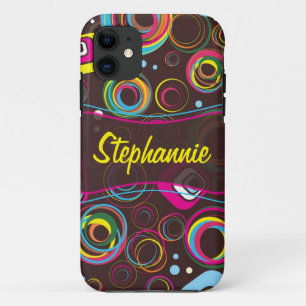 Rétro Circle Mate ID™ iPhone 5 Coque des années 19