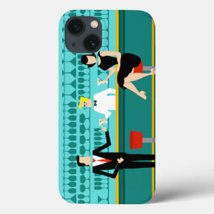 Retro Cocktail Lounge iPhone 6 Coque