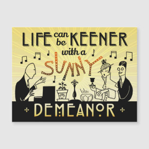 Rétro comportement ensoleillé de l'art déco 20s