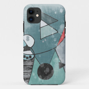 Rétro coque iphone de conception d'âge d'espace 