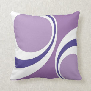 rétro coussin pourpre