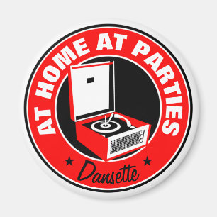 Retro Dansette Joueur Vintage Frigo Magnet