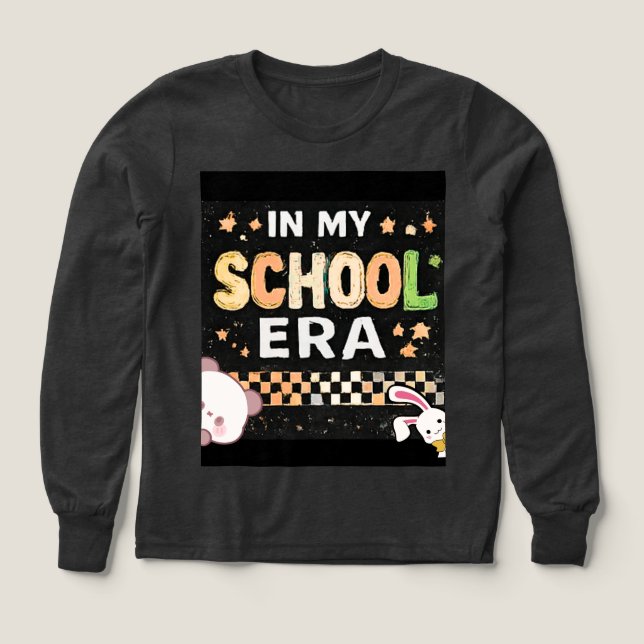 Rétro De Mon Époque Scolaire Esthétique De Rentree (Motif recto)