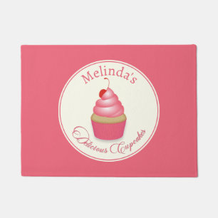 Retro délicieux Cupcakes Tapis Porte Mat