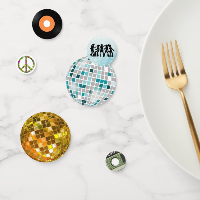 Retro Disco Party Confetti (Groupe)