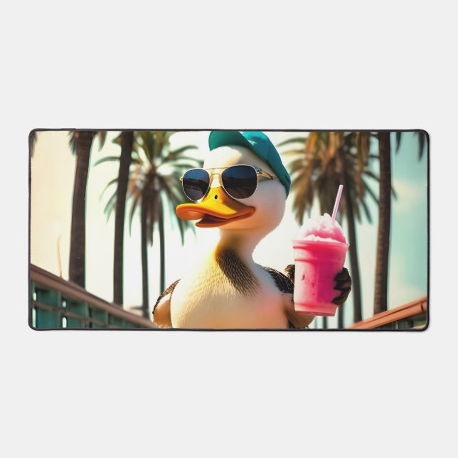 Retro Dog Sunglasses Vintage Sunset Beach  (Recto)