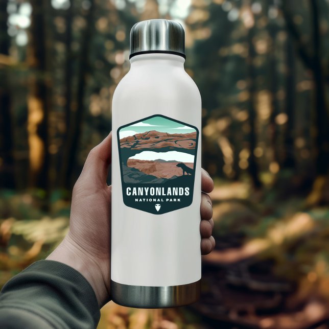 Rétro du parc national des Canyonlands | Sticker D (Canyonlands National Park Sticker)