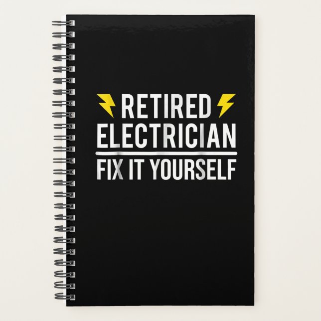 Rétro Electrician Fix It Yourself Funny Venin (Devant)