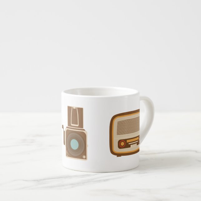 Retro Espresso Mug (Devant droit)