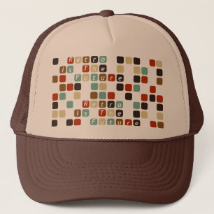 rétro est le futur casquette