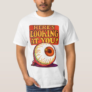 Retro Eyeball White T-Shirt