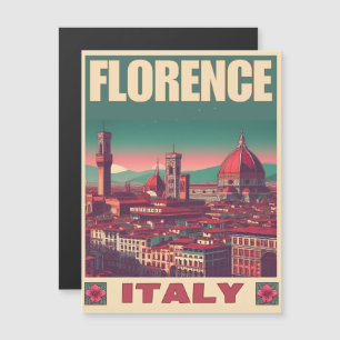 Retro Florence, firenze italie cadeaux de voyage