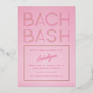Retro Glow | Invitation en aluminium pour enterr
