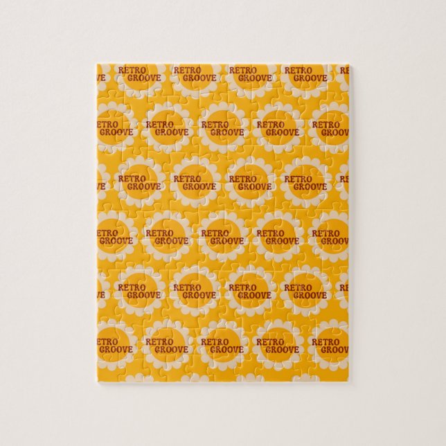 Retro Groove Jigsaw Puzzle (Vertical)
