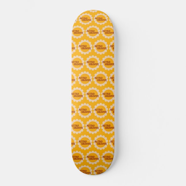 Retro Groove Skateboard (Recto)