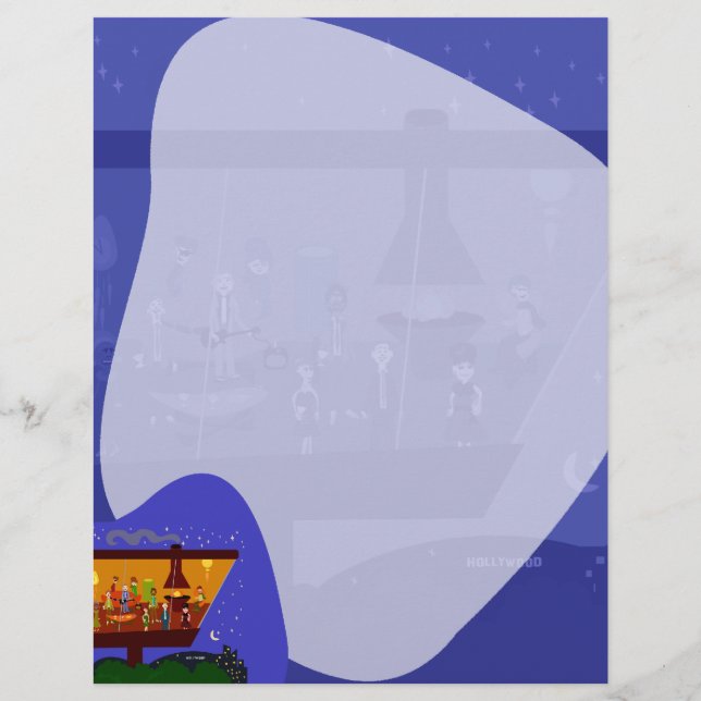 Retro House Fun Jet Set Art Design (Devant)