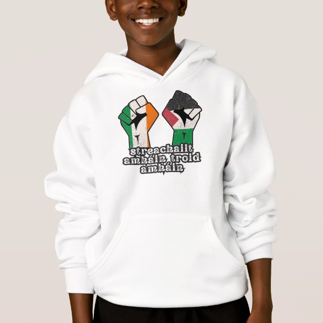 Rétro Irlande Palestine Solidarité Première révolu (Devant)