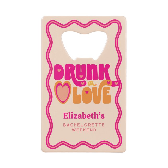 Retro ivre amoureux enterrement de vie de jeune fi (Devant)