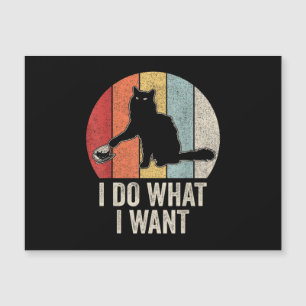 Rétro Je Fais Ce Que Je Veux Chat Chemise Amoureux