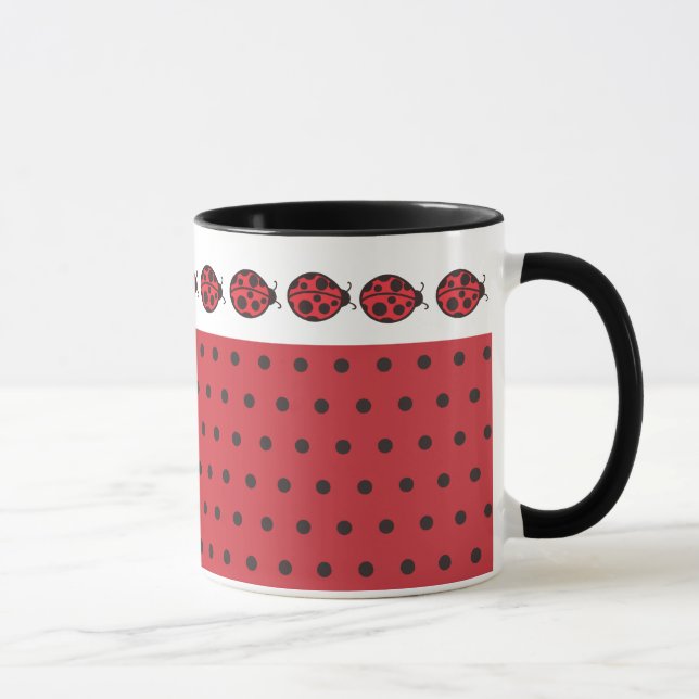 Retro Ladybug Mug (Droite)