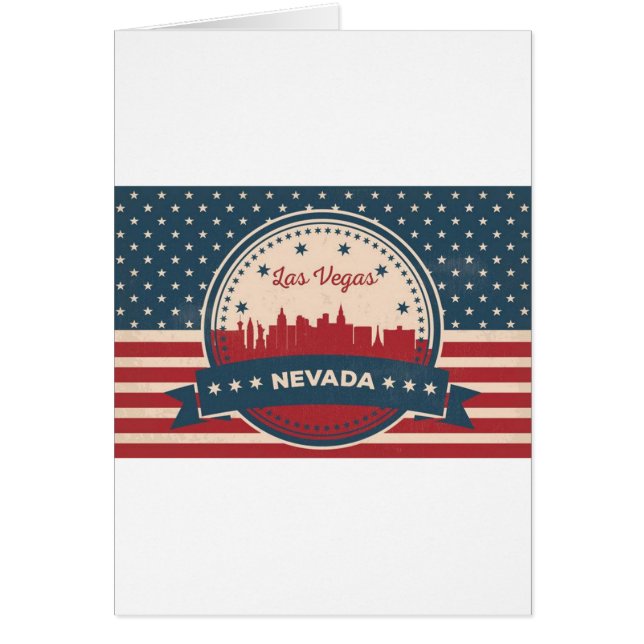 Retro Las Vegas Skyline (Devant)