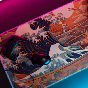 rétro Le Grand Ramen de Kanagawa design