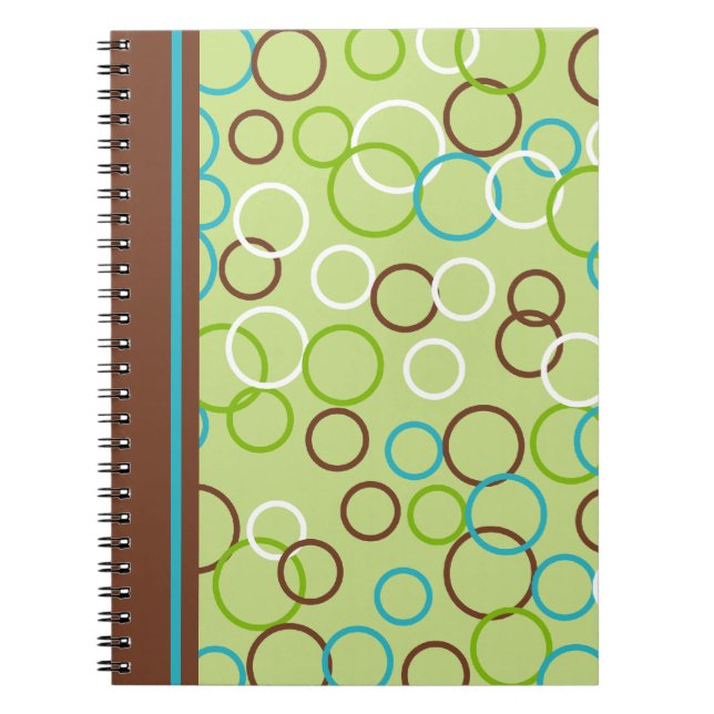 Retro Lime Cuisine Bureau Carnet étudiant (Devant)