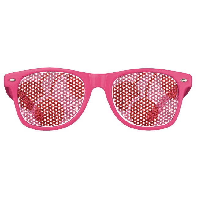 Retro Lunettes de fête de cerise rétro (Devant)